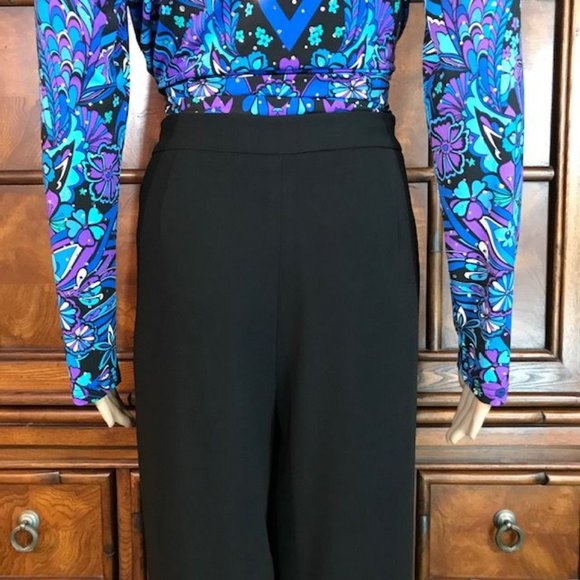 Anne Klein Provence Couture Baby Wide Leg Trouser - Picture 7 of 11